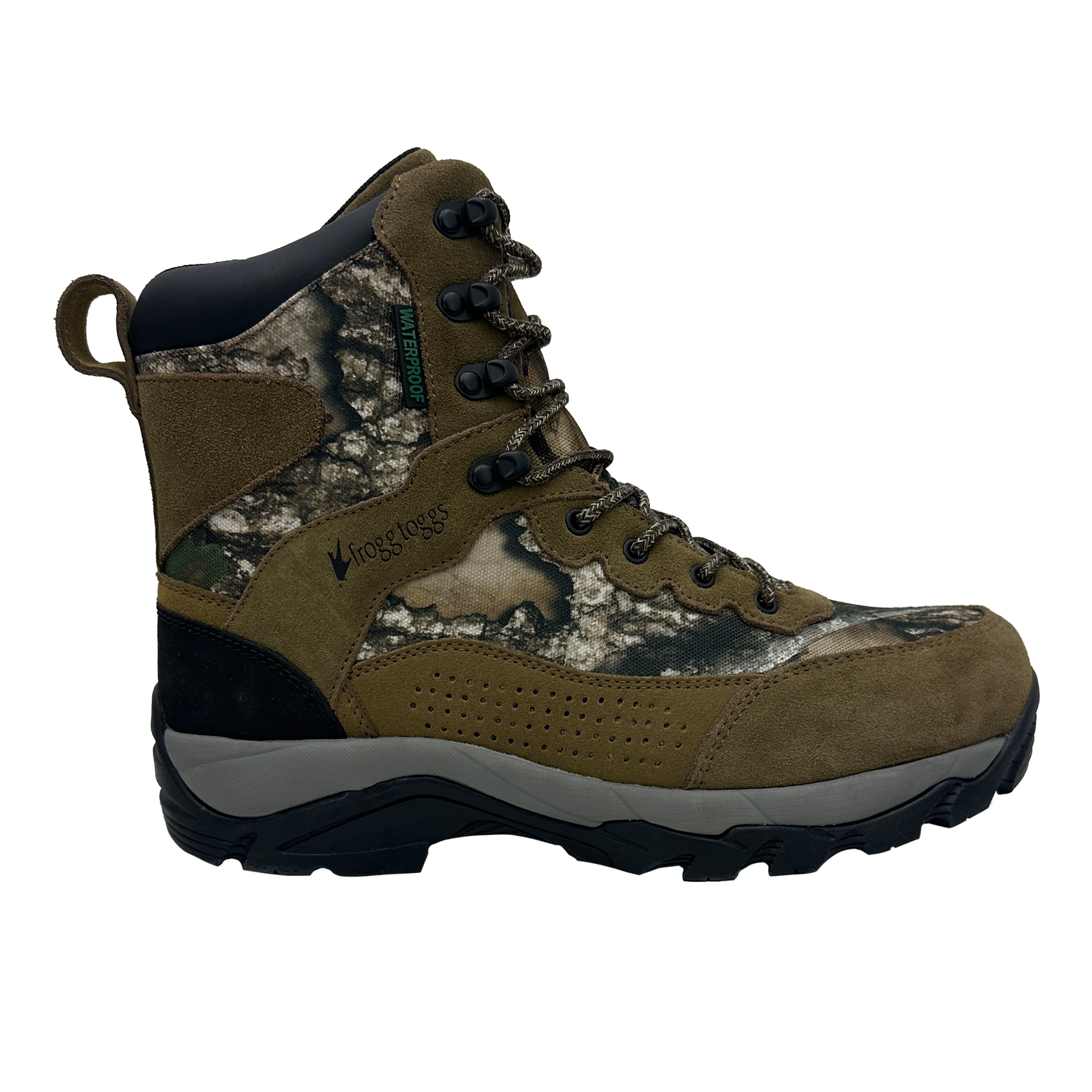 Men's Bobbcat Lace-Up Camo Boot