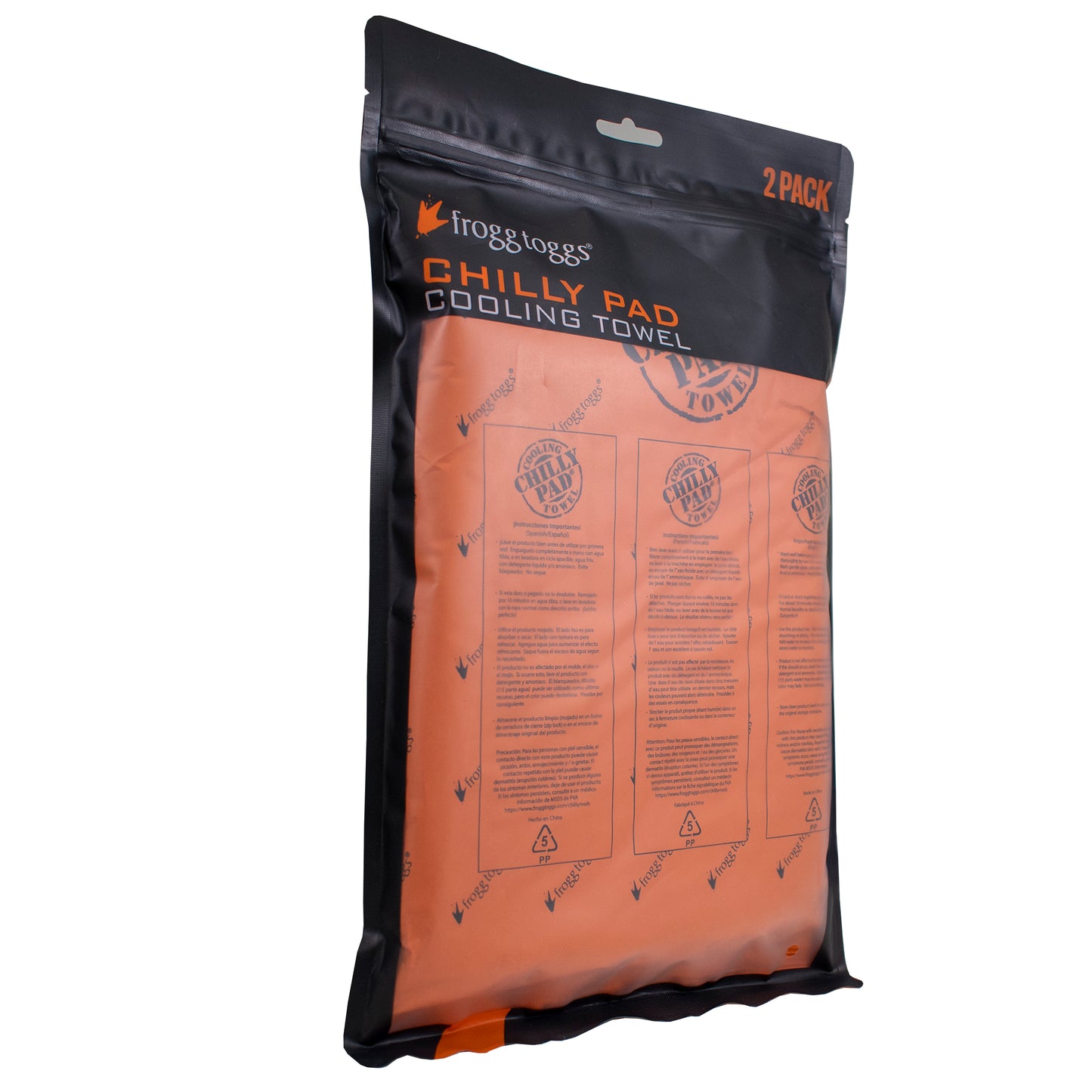 Frogg Toggs® Chilly Pad® 2-Towel Flat Pack