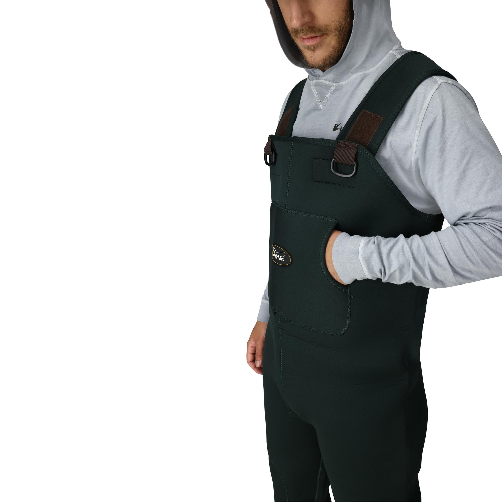 Frogg Toggs® Amphib Neoprene Stockingfoot Chest Wader LG