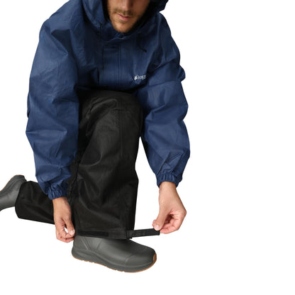 Frogg Toggs® Men's Classic All-Sport Waterproof Breathable Rain Suit Black and Royal Blue / LG