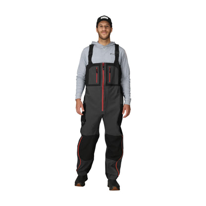 Frogg Toggs® Men's Pilot II Waterproof Guide Bib Black and Gray / LG