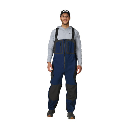 Frogg Toggs® Men's Pilot II Waterproof Guide Bib Slate and Dust Blue / LG