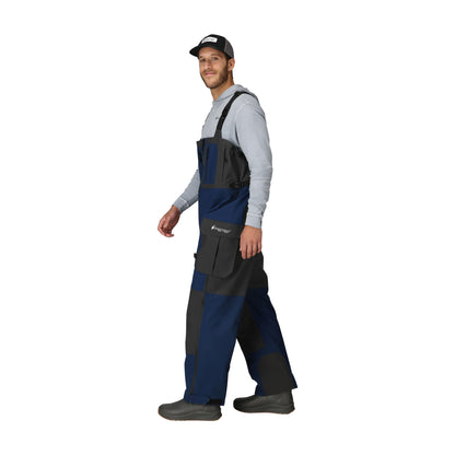Frogg Toggs® Men's Pilot II Waterproof Guide Bib Slate and Dust Blue / LG