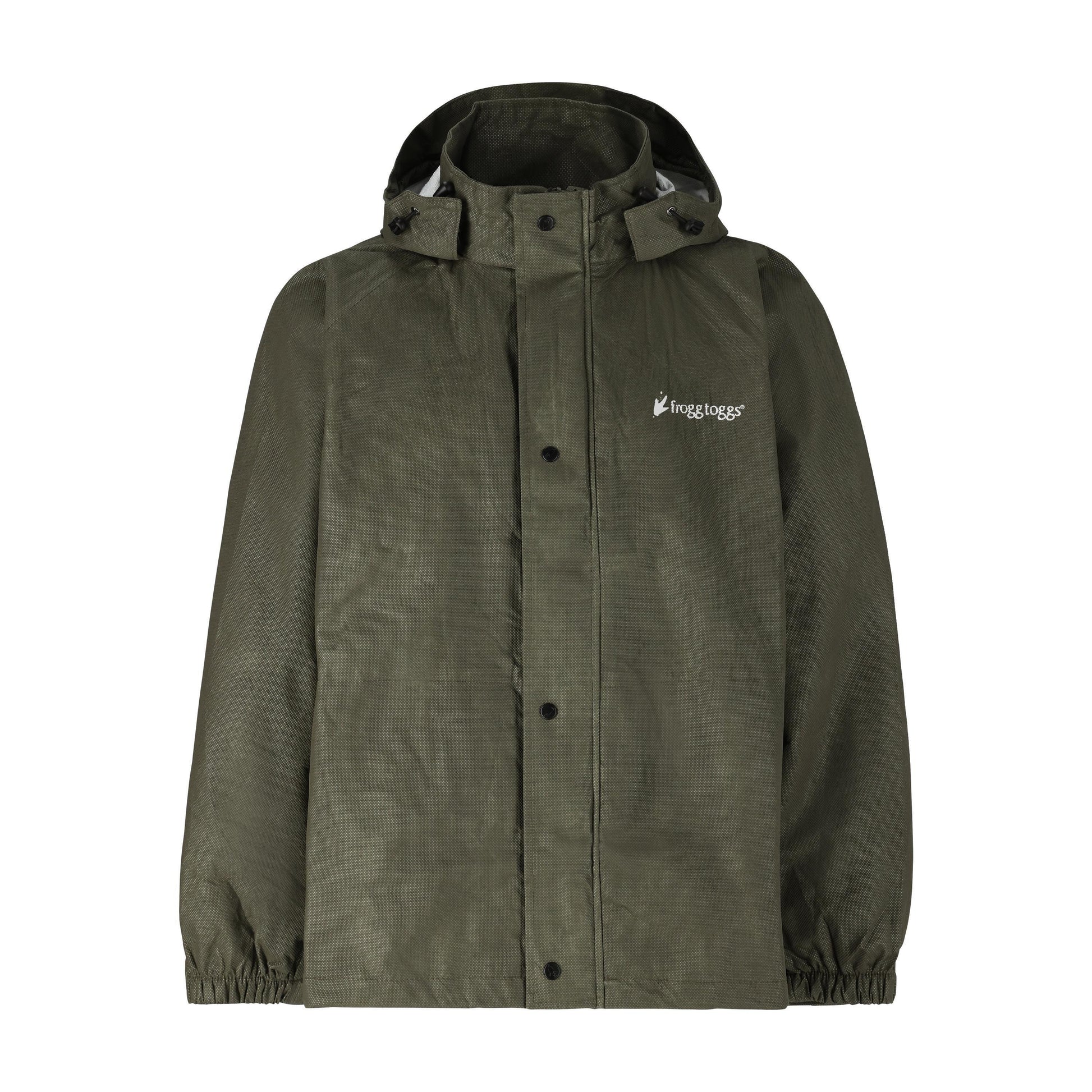 Frogg Toggs® Men's Signature Bull Frogg Waterproof Jacket Stone / LG