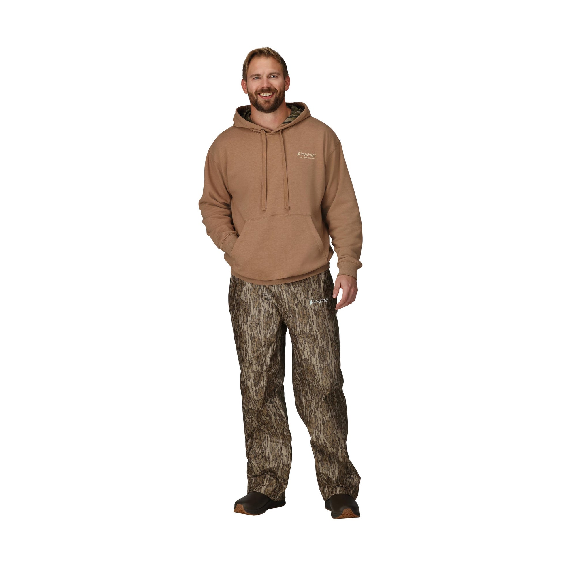 Frogg Toggs® Men's Pro Action Waterproof Pant Mossy Oak Bottomland / LG