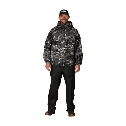 Frogg Toggs® Men's Classic All-Sport Waterproof Breathable Rain Suit Mossy Oak Elements Blacktip and Black / LG