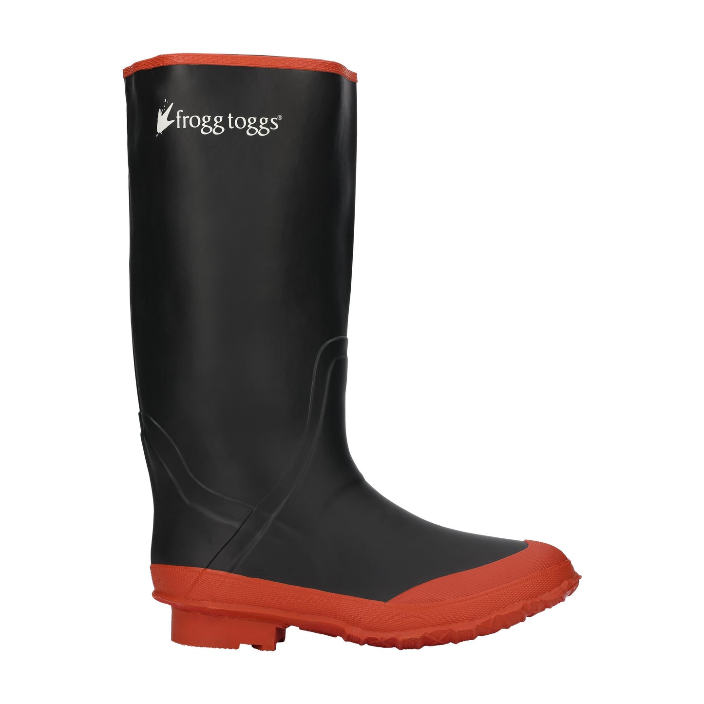 Frogg Toggs® 16" Black Waterproof Rubber Utility Boot Black and Red / 10