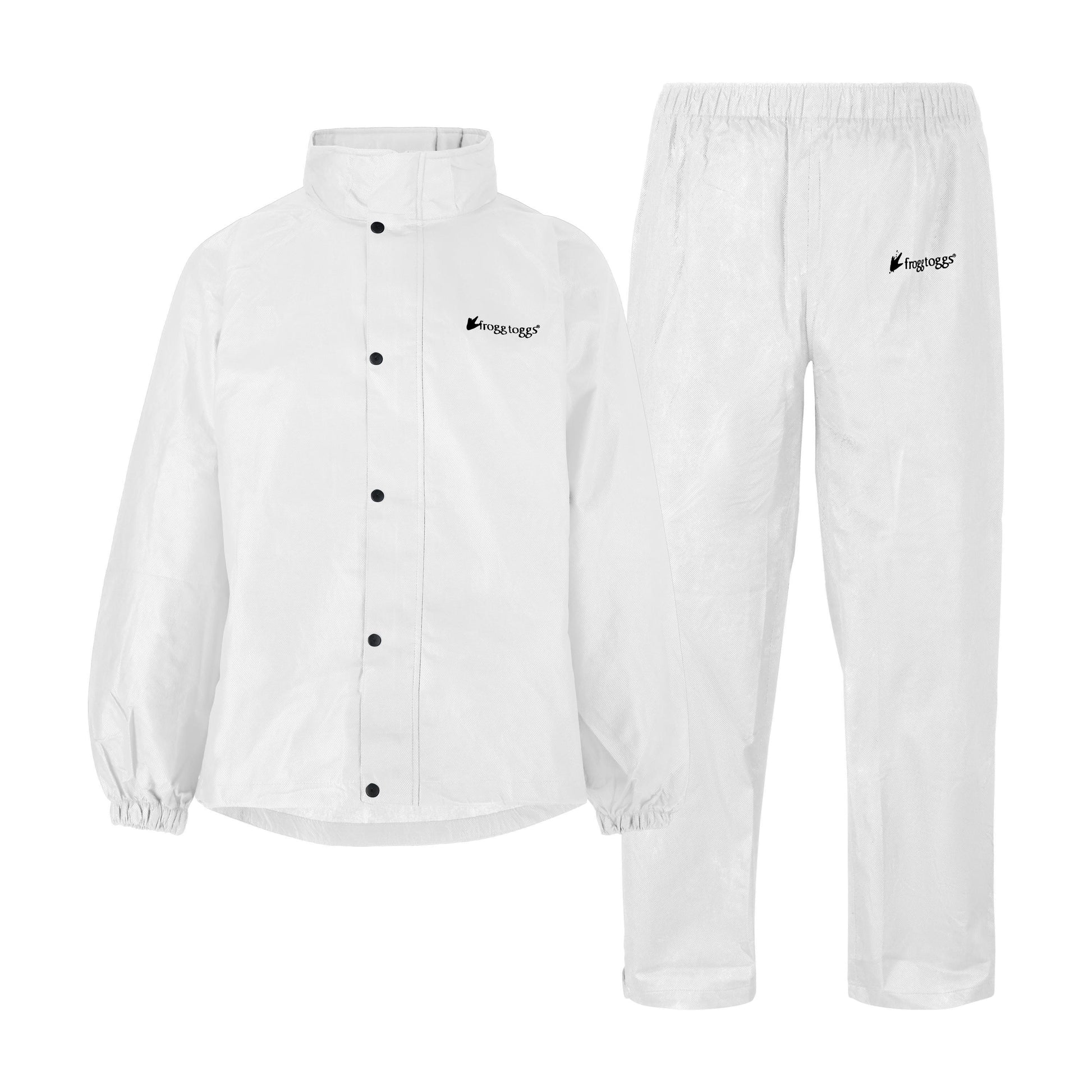 Frogg Toggs® Men's Classic All-Sport Waterproof Breathable Rain Suit White / LG