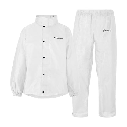 Frogg Toggs® Men's Classic All-Sport Waterproof Breathable Rain Suit White / LG