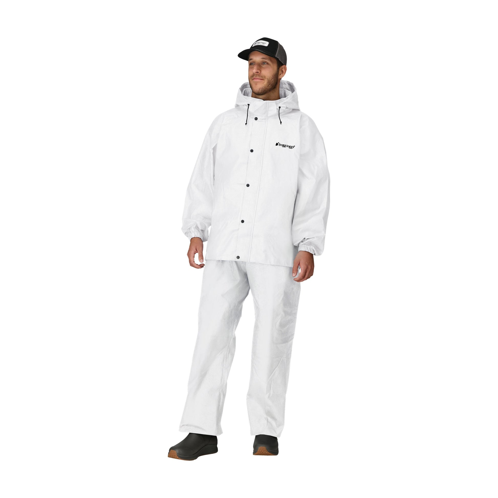 Frogg Toggs® Men's Classic All-Sport Waterproof Breathable Rain Suit White / LG
