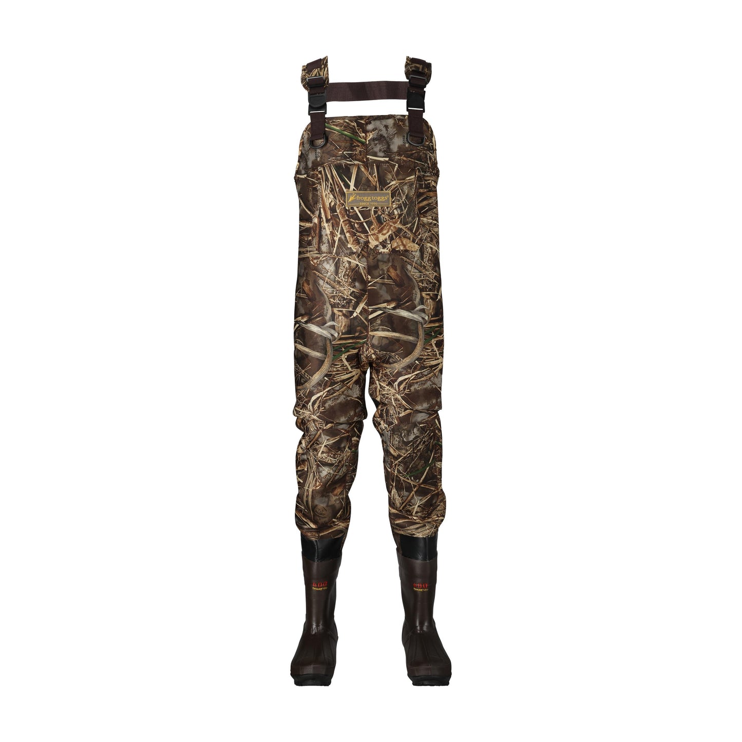 Frogg Toggs® Men's Amphib 3.5mm Neoprene Bootfoot Wader in Realtree Max-7 10