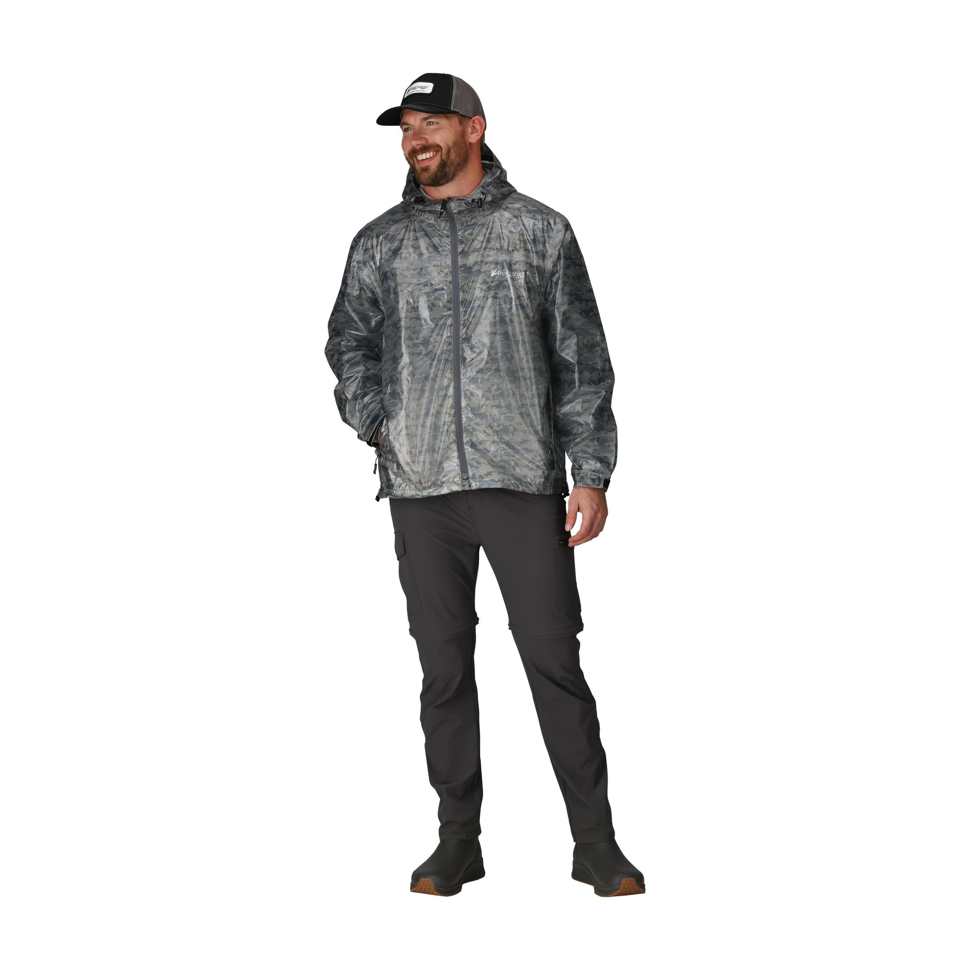 Frogg Toggs® Men's Xtreme Lite Hooded Jacket Cloud Camo II / LG