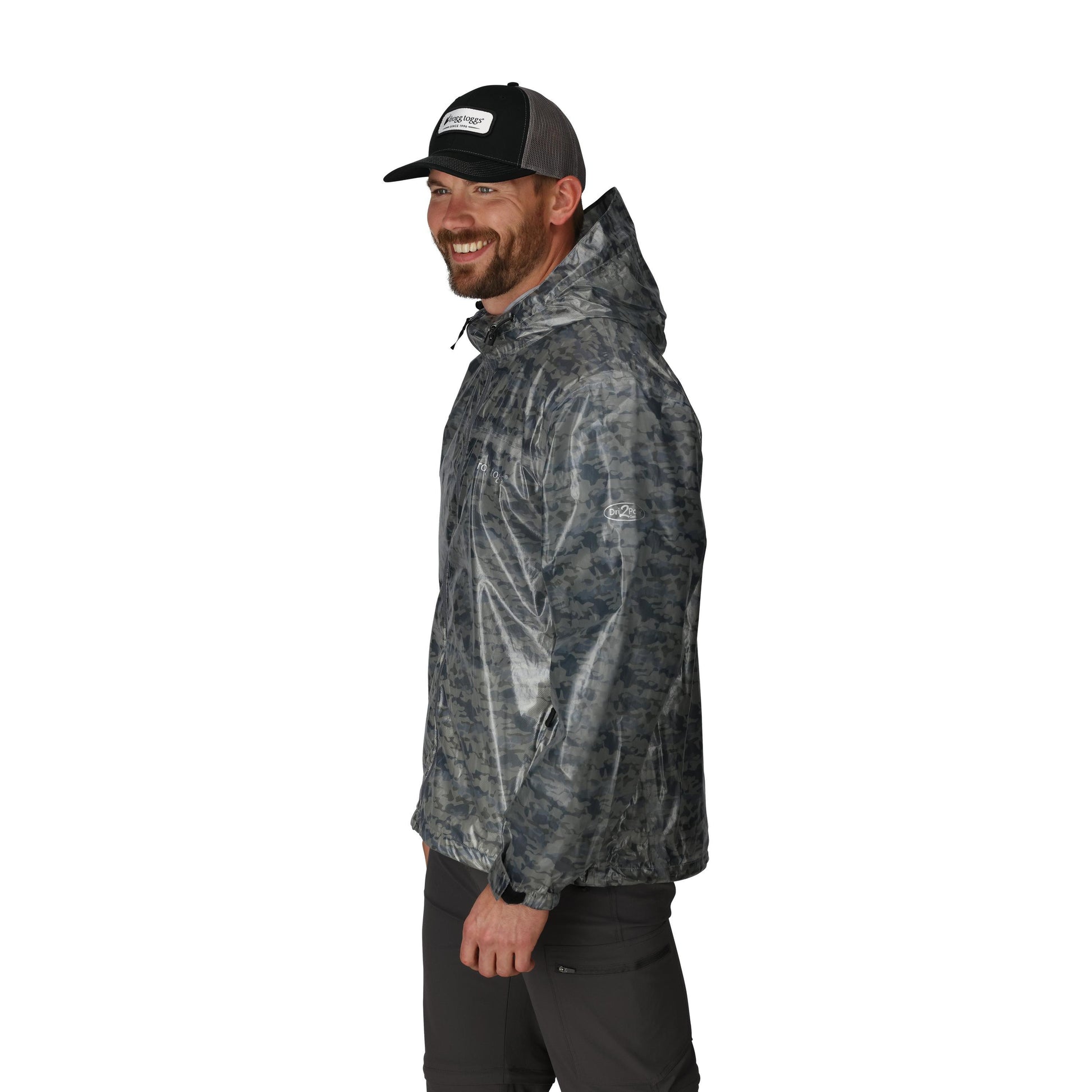 Frogg Toggs® Men's Xtreme Lite Hooded Jacket Cloud Camo II / LG