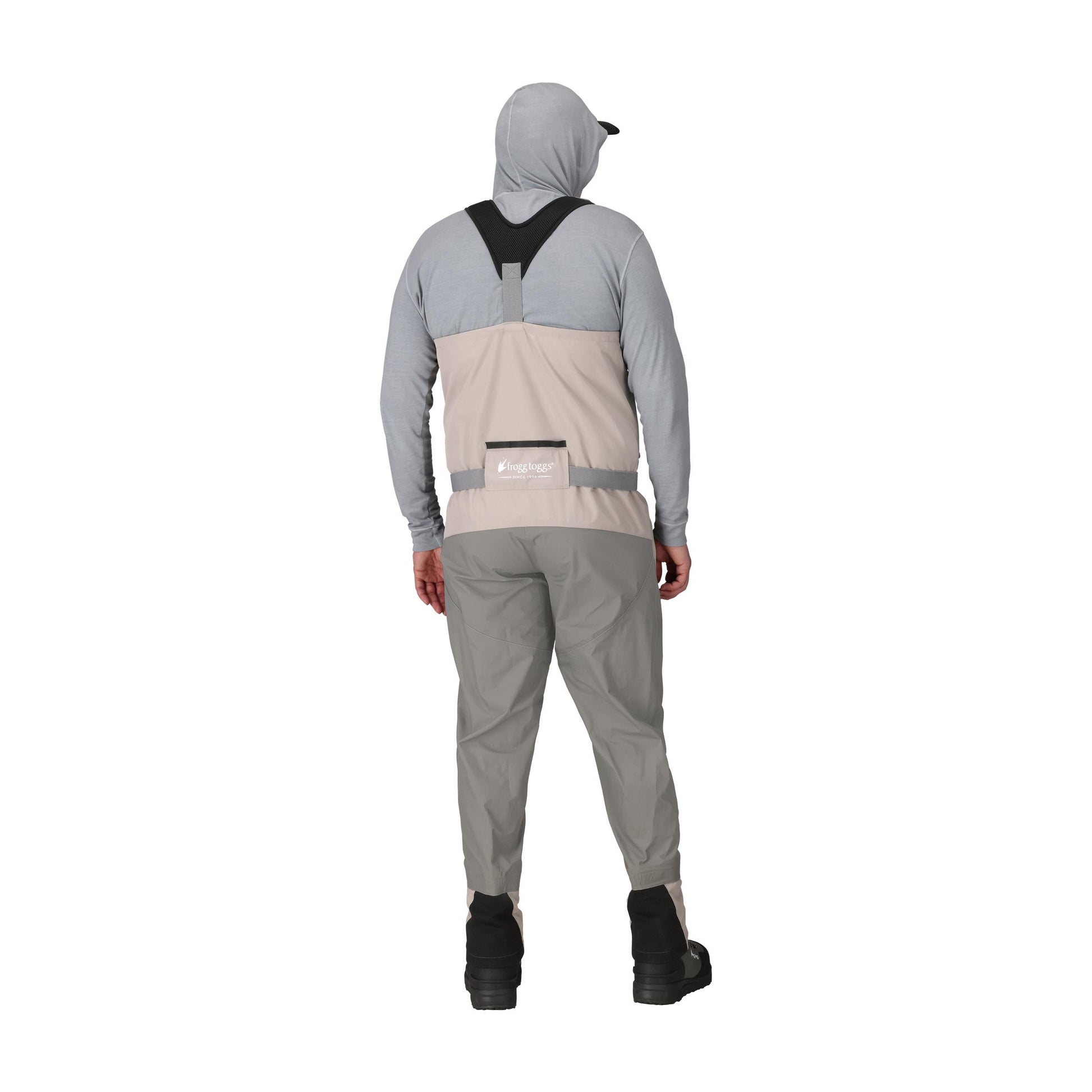 Frogg Toggs® Men's Deep Current Stockingfoot Fishing Wader Gray / LG