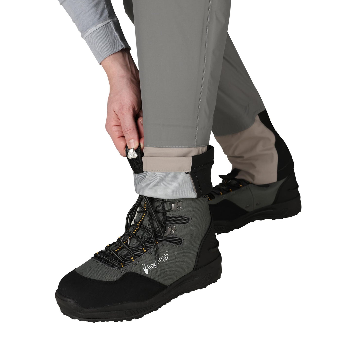 Frogg Toggs® Men's Deep Current Stockingfoot Fishing Wader Gray / LG