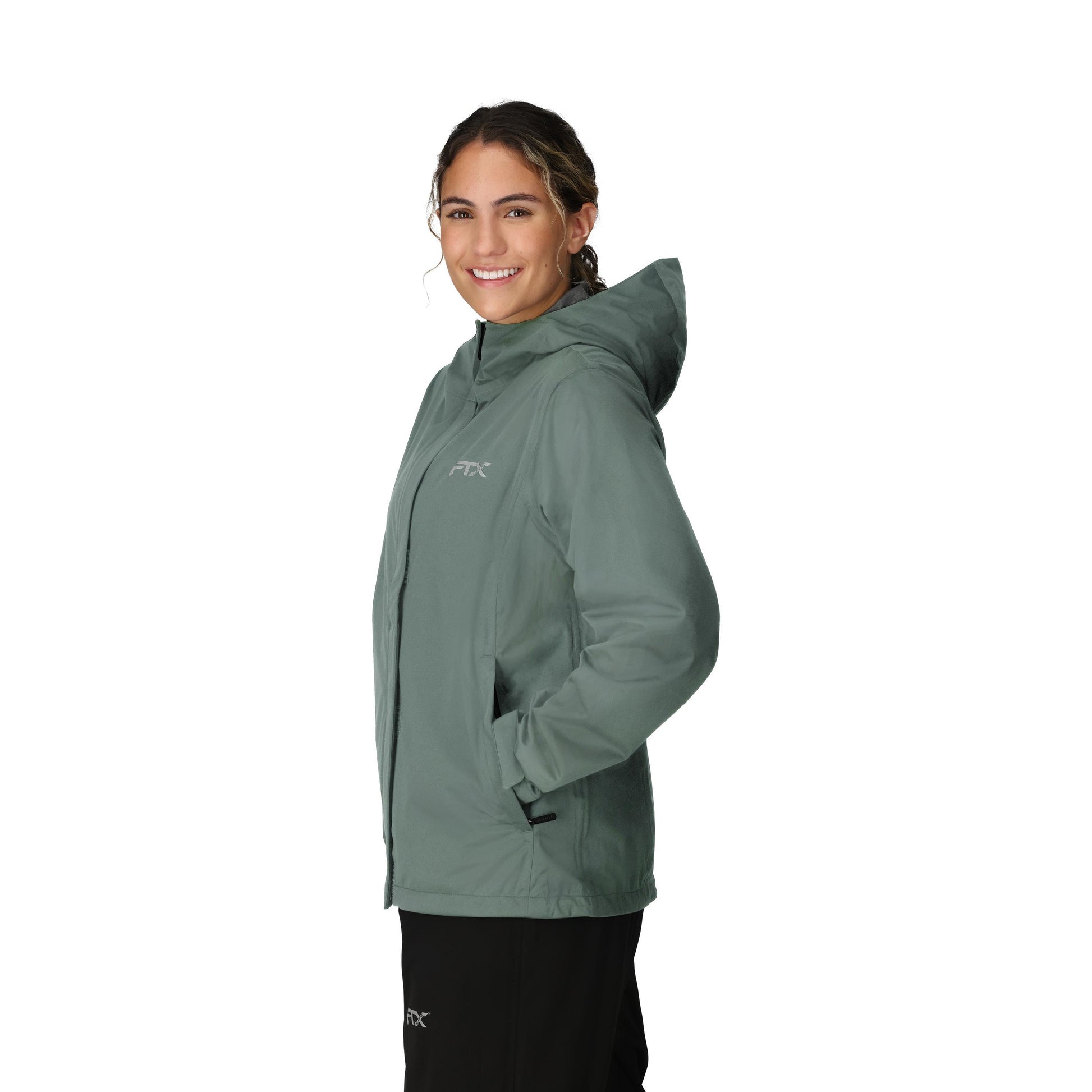 Women's FTX Lite Waterproof Jacket Gray Mist / MD