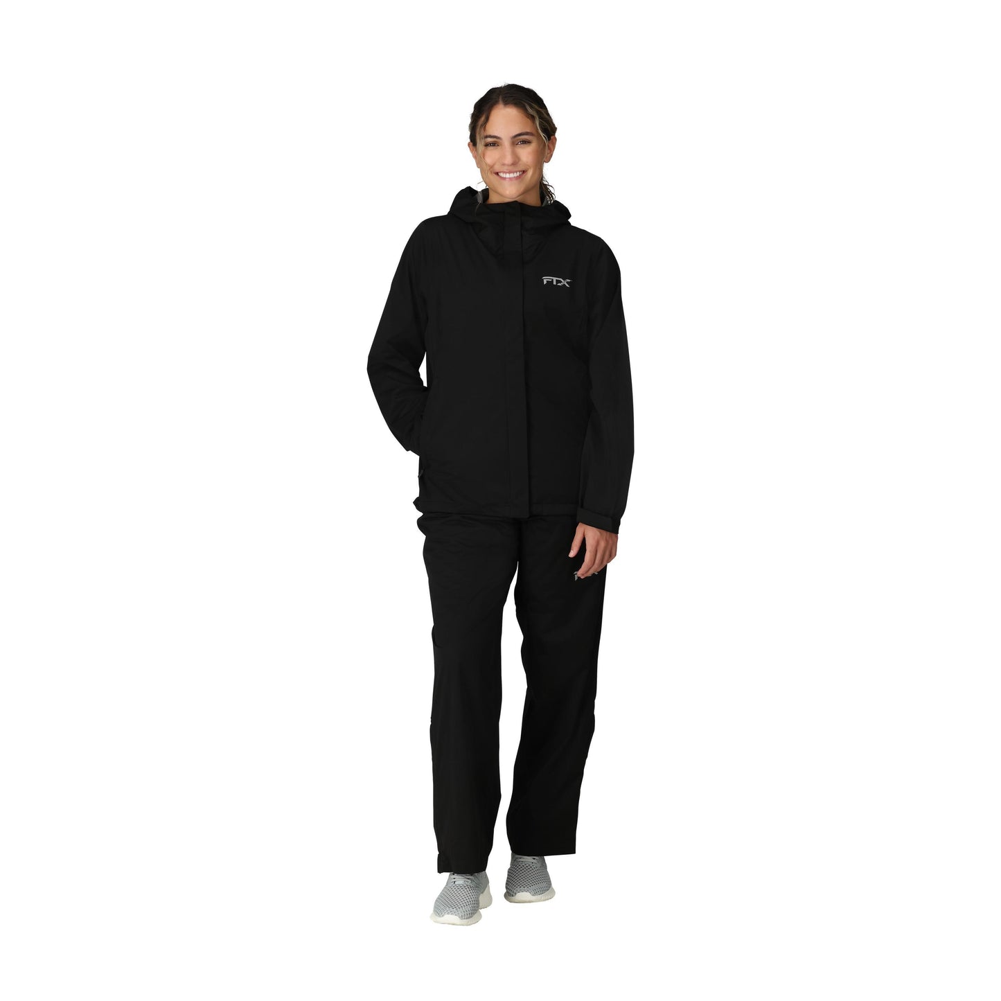 Women's FTX Lite Waterproof Jacket Black / LG