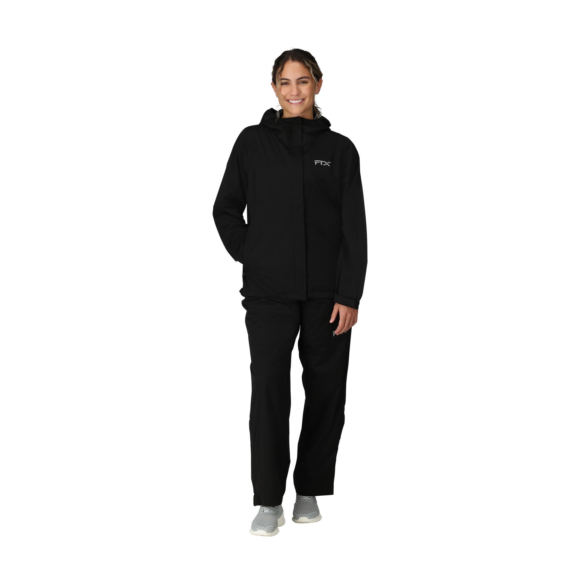 Women's FTX Lite Waterproof Jacket Black / LG