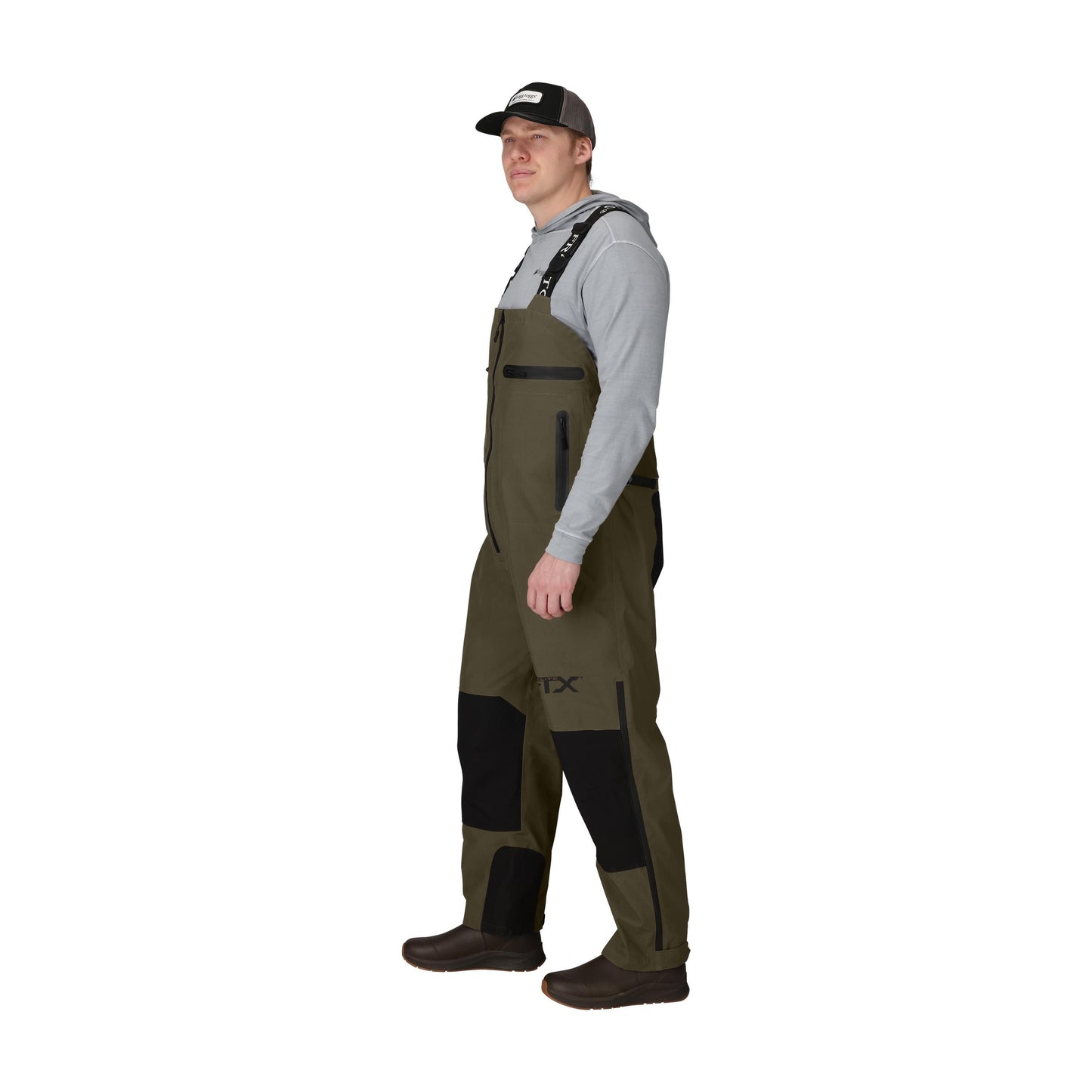 Frogg Toggs® FTX Elite Bib Brown and Stone / LG