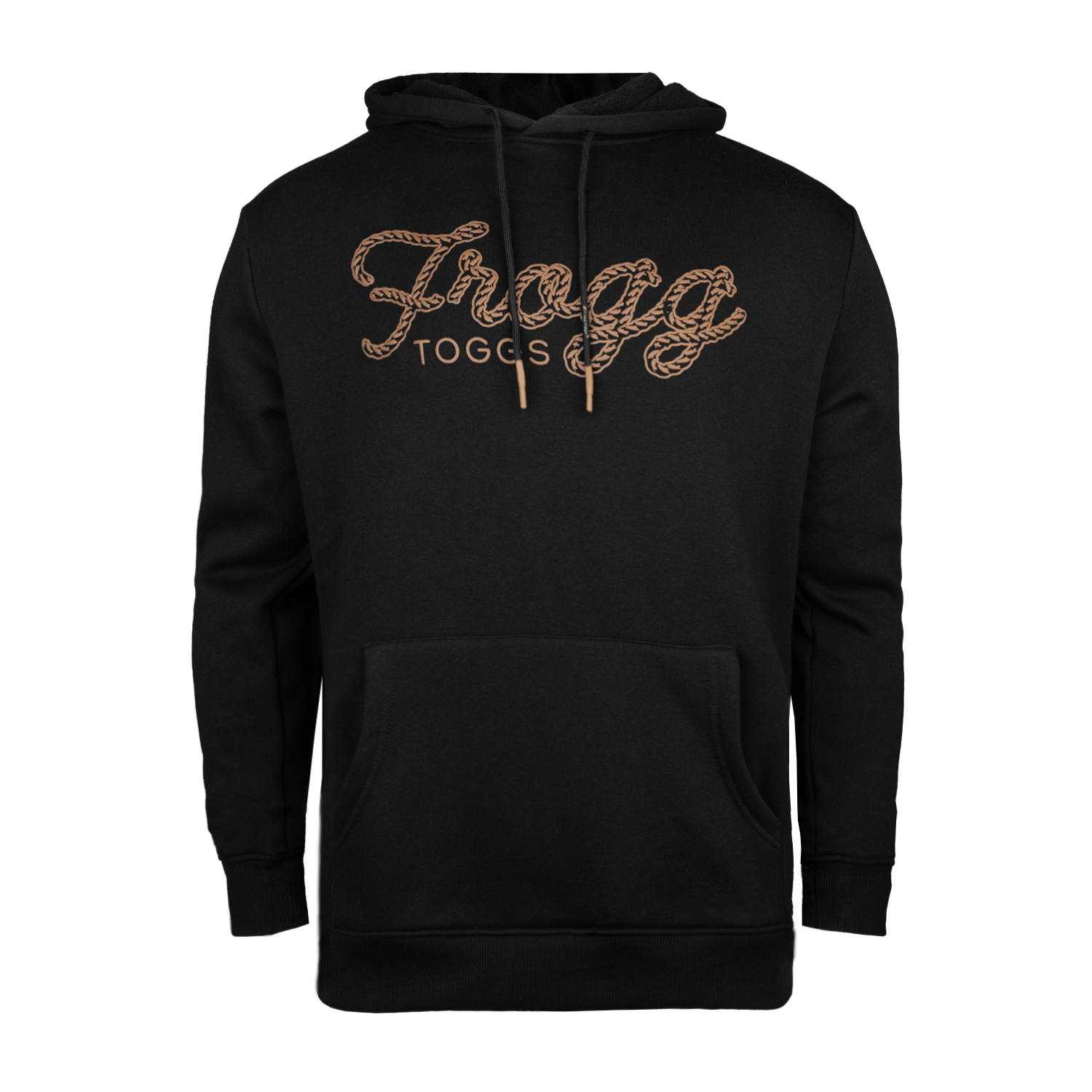Frogg Toggs® Heavyweight Plush Fleece LS Hoodie | Black.