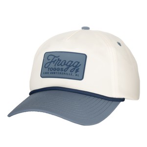 Two-Tone 5-Panel Performance Snapback | Natural/Faded Blue | One Size