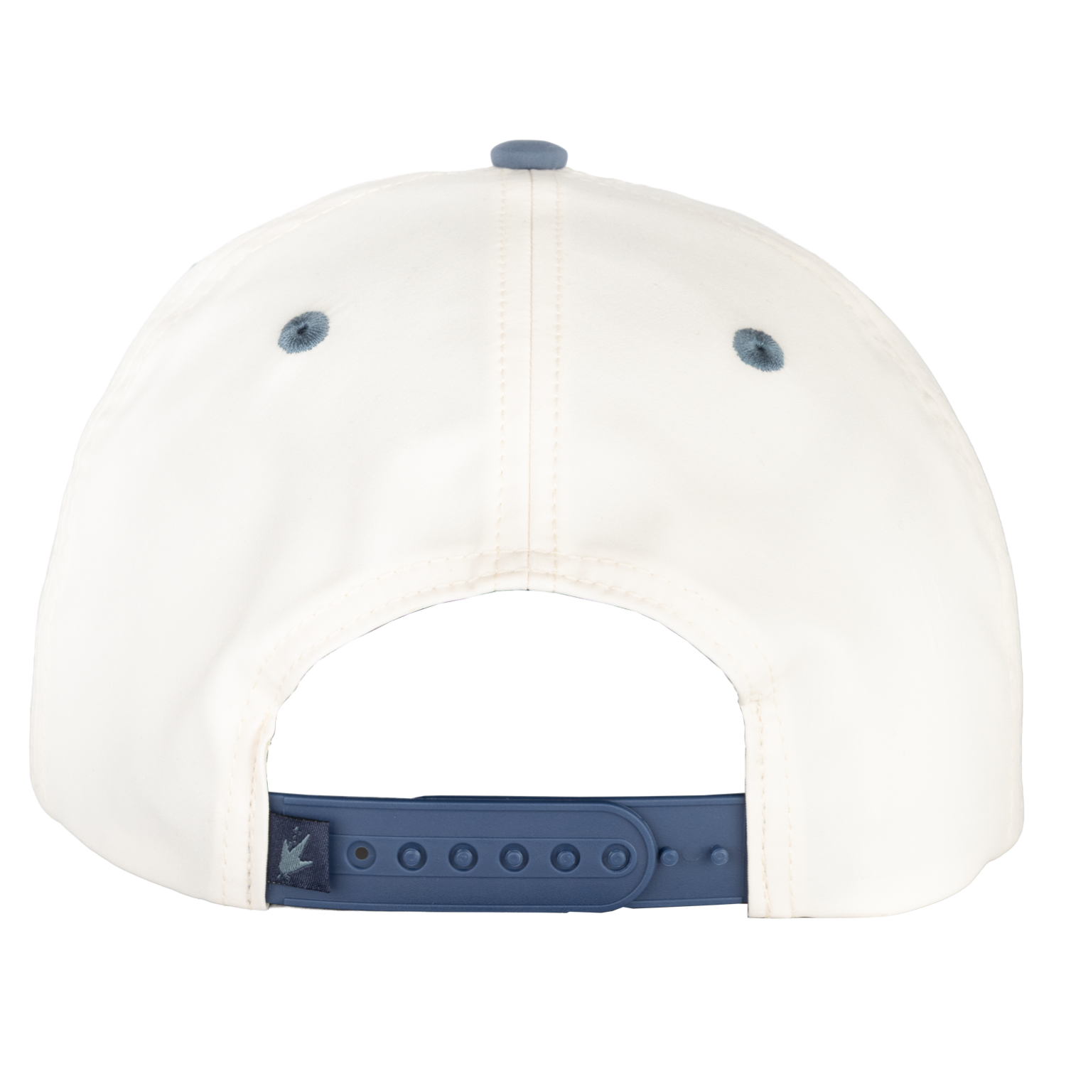 Two-Tone 5-Panel Performance Snapback | Natural/Faded Blue | One