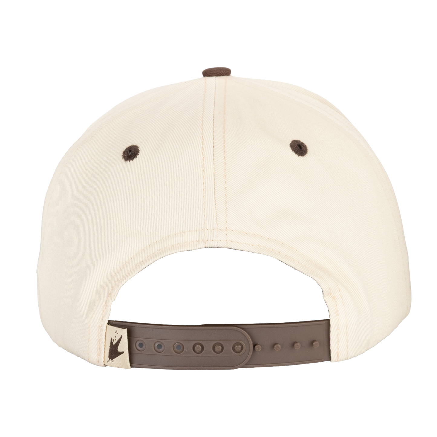 Frogg Toggs Two Tone 5-Panel Snapback Cap | Natural/Chocolate | One Size