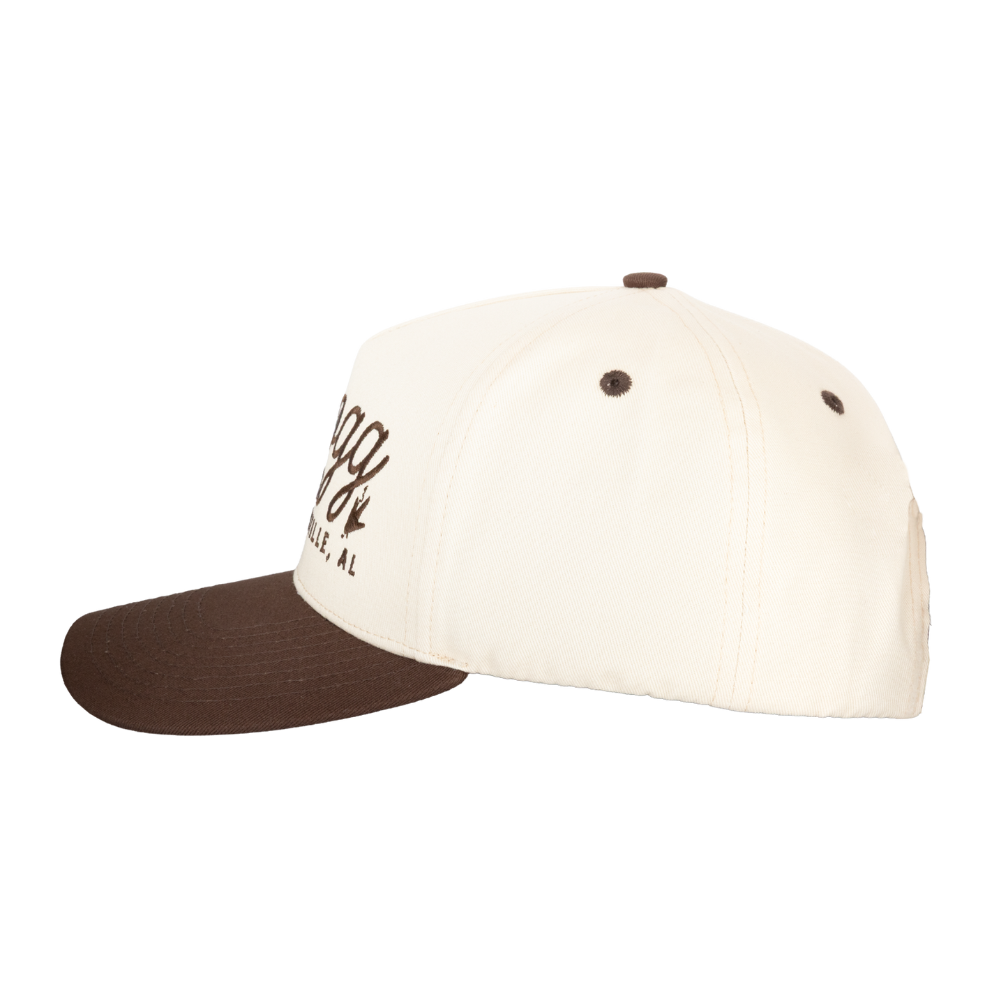 Frogg Toggs Two Tone 5-Panel Snapback Cap | Natural/Chocolate | One Size