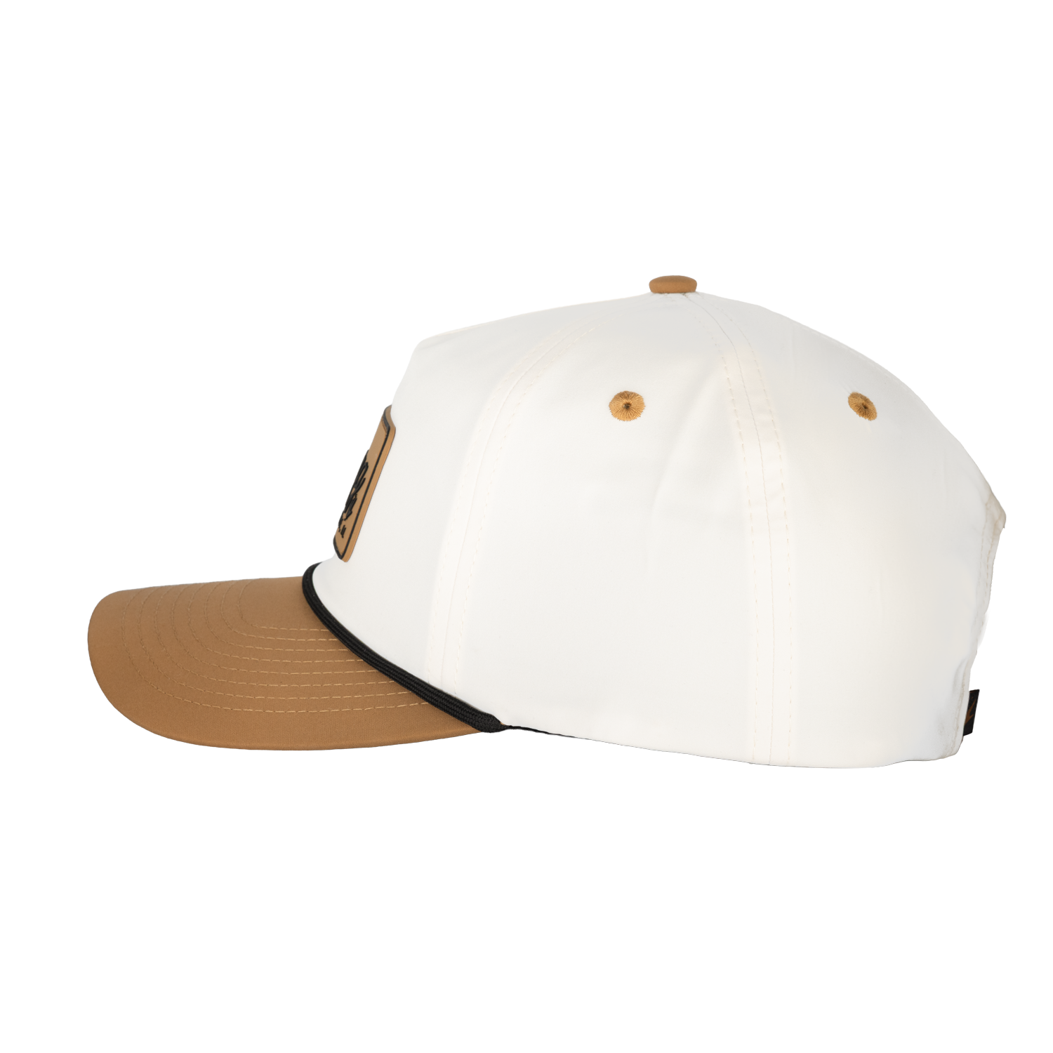 Two-Tone 5-Panel Performance Snapback | Natural/Coyote | One Size