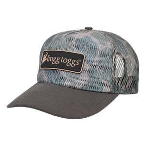 Frogg Toggs® All-Mesh Semi-Curved Snapback Cap | Classic Duck Camo | One Size