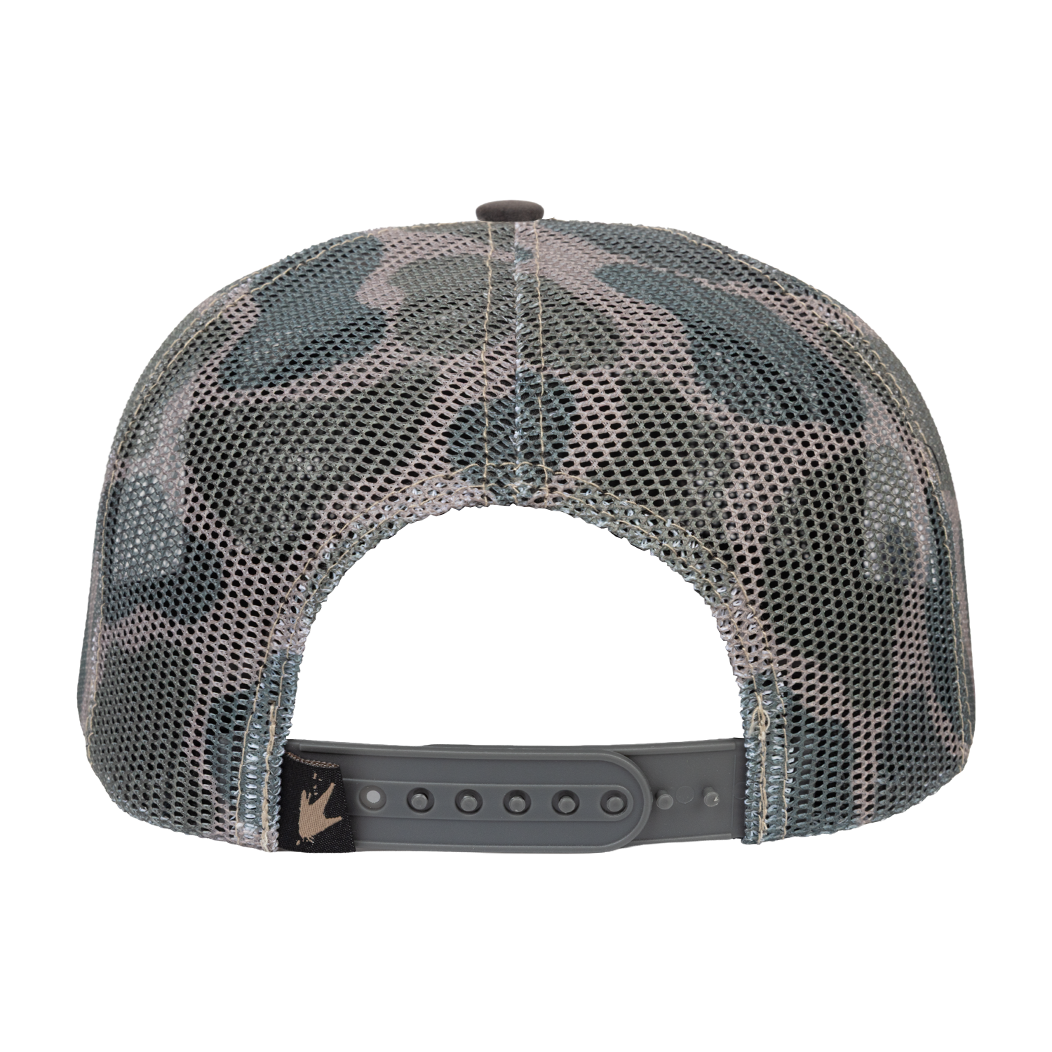 Frogg Toggs® All-Mesh Semi-Curved Snapback Cap | Classic Duck Camo | One Size.