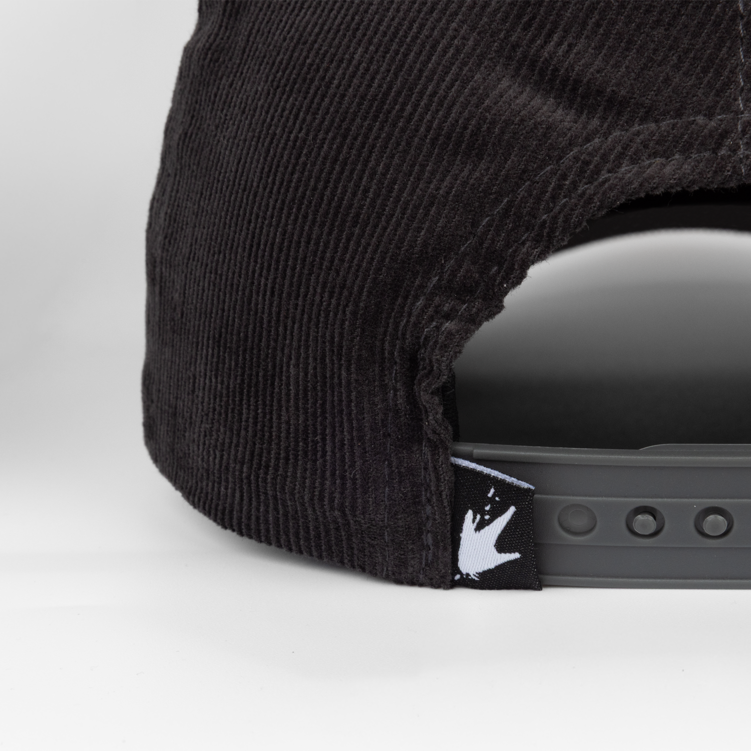 Frogg Toggs® 5-Panel Vintage Semi-Curved Snapback Cap | Charcoal | One Size.