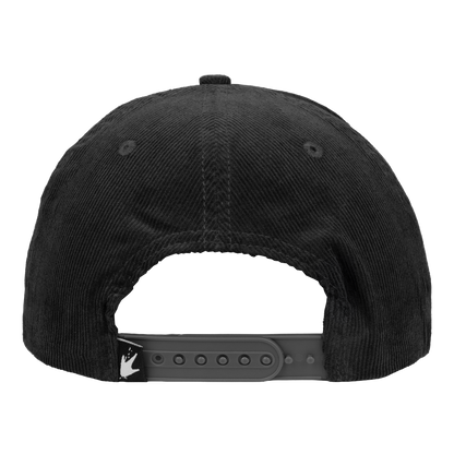 Frogg Toggs® 5-Panel Vintage Semi-Curved Snapback Cap | Charcoal | One Size.