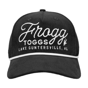 Frogg Toggs® 5-Panel Vintage Semi-Curved Snapback Cap | Charcoal | One Size