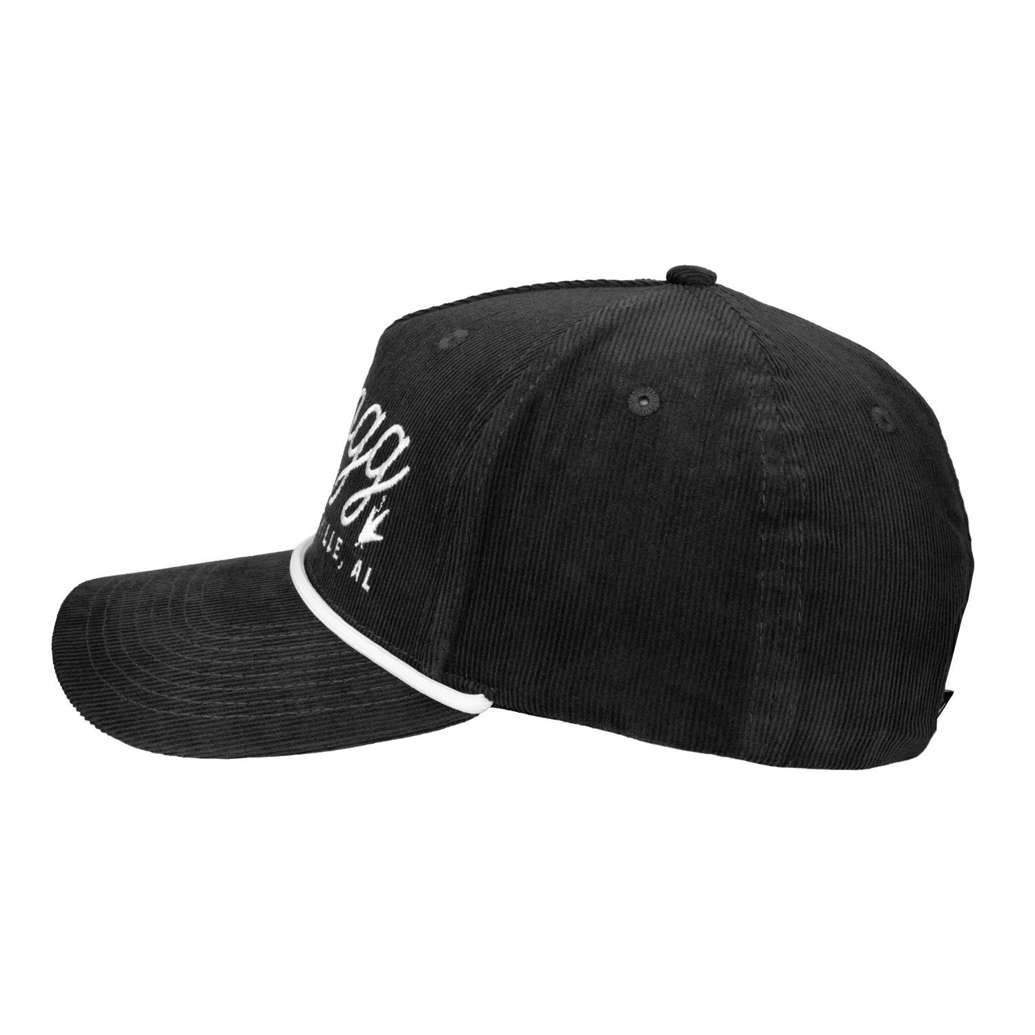 Frogg Toggs® 5-Panel Vintage Semi-Curved Snapback Cap | Charcoal | One Size.