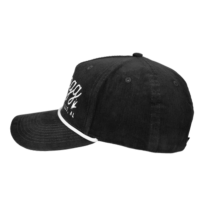 Frogg Toggs® 5-Panel Vintage Semi-Curved Snapback Cap | Charcoal | One Size.