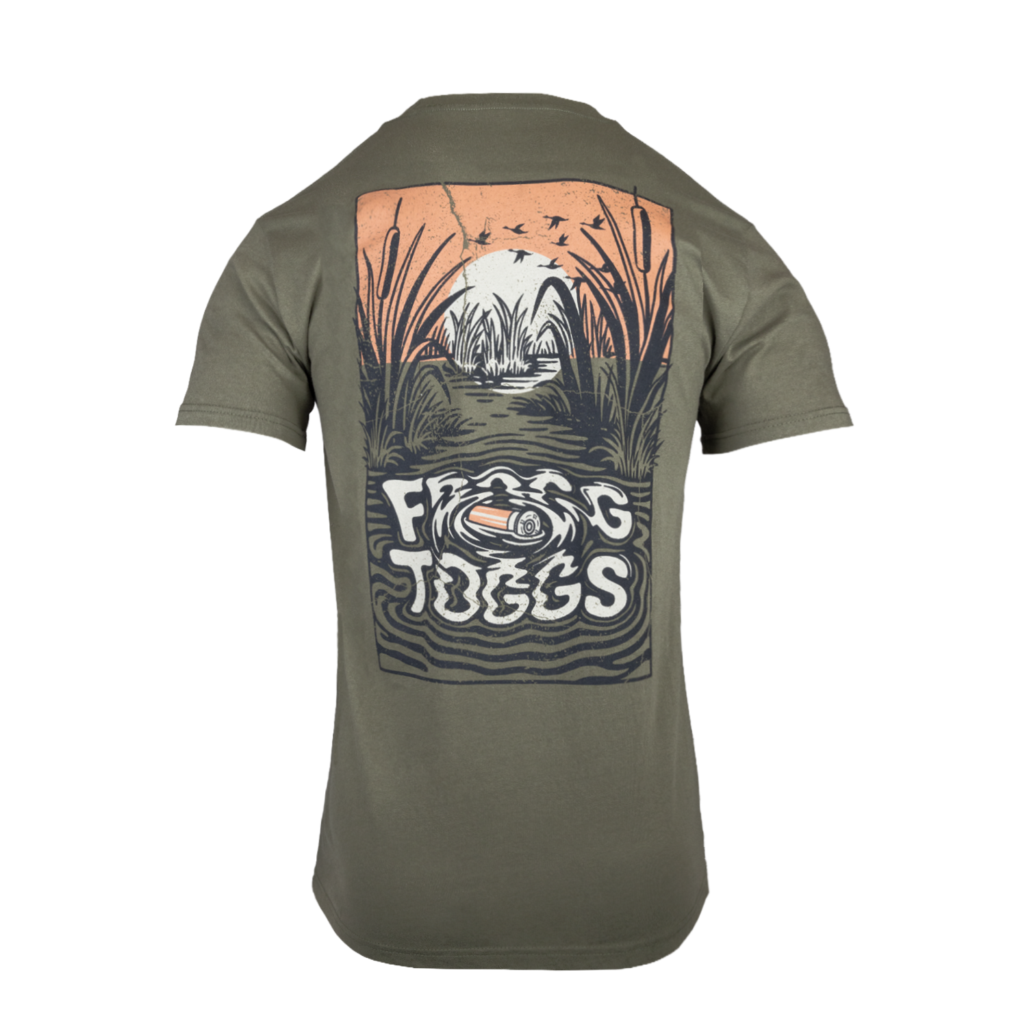 Frogg Toggs® Shell SS Tee | Faded Olive.