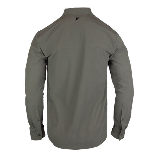 L/S Airflow Button-down | Army Green