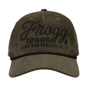 Frogg Toggs® 5-Panel Vintage Semi-Curved Snapback Cap | Faded Olive | One Size
