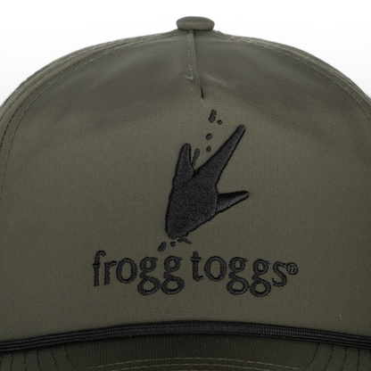 5-Panel Ripstop Performance Snapback | Faded Olive | One Size