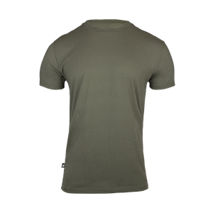 Green t-shirt on a white background