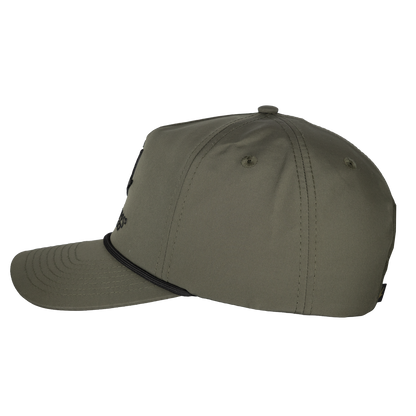 5-Panel Ripstop Performance Snapback | Faded Olive | One Size