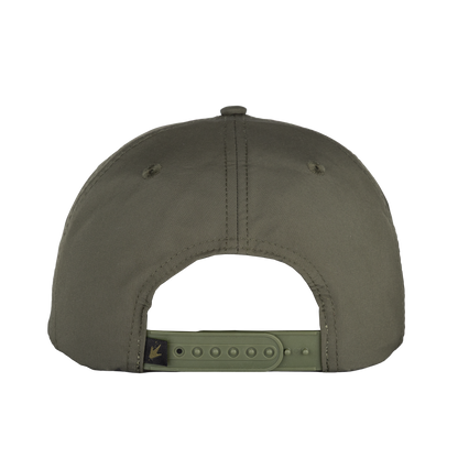 5-Panel Ripstop Performance Snapback | Faded Olive | One Size