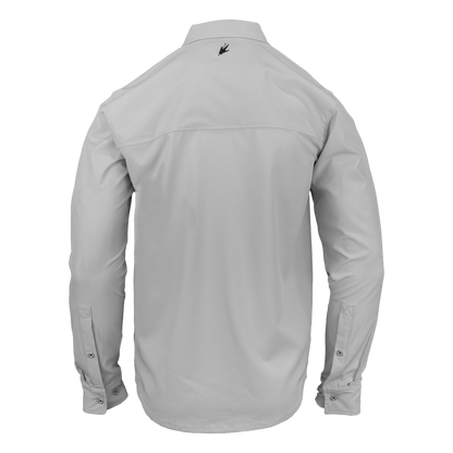 L/S Airflow Button-down | Silver