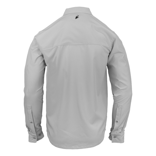 L/S Airflow Button-down | Silver
