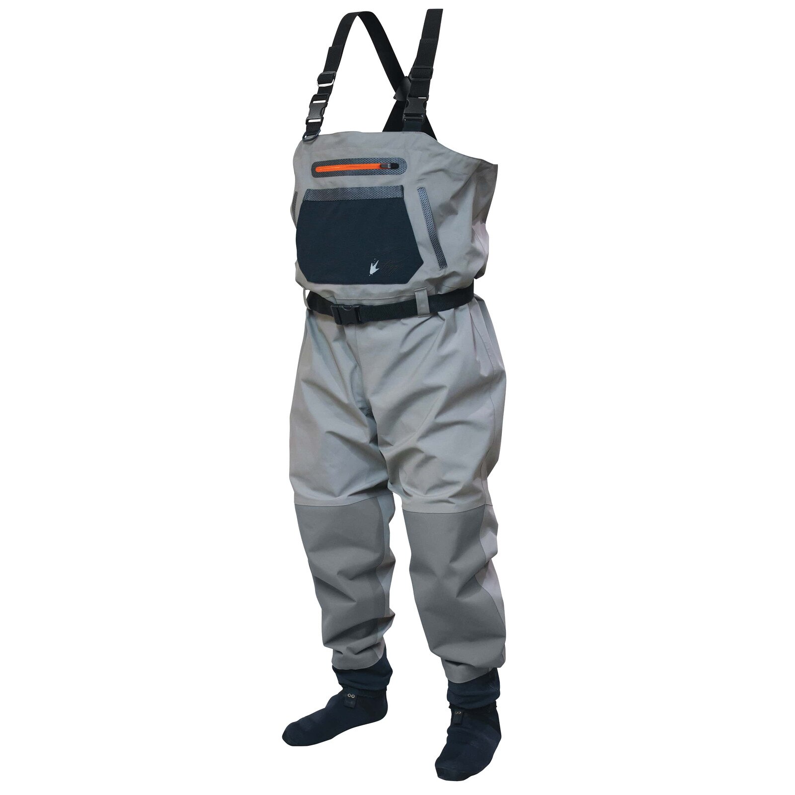 Sierran Reinforced Nylon Breathable Stockingfoot Wader | Slate / Gray