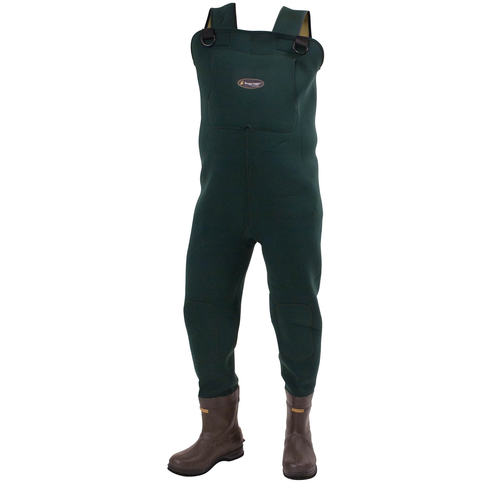 Men's Amphib™ Bootfoot Neoprene Felt Chest Wader | Forest Green