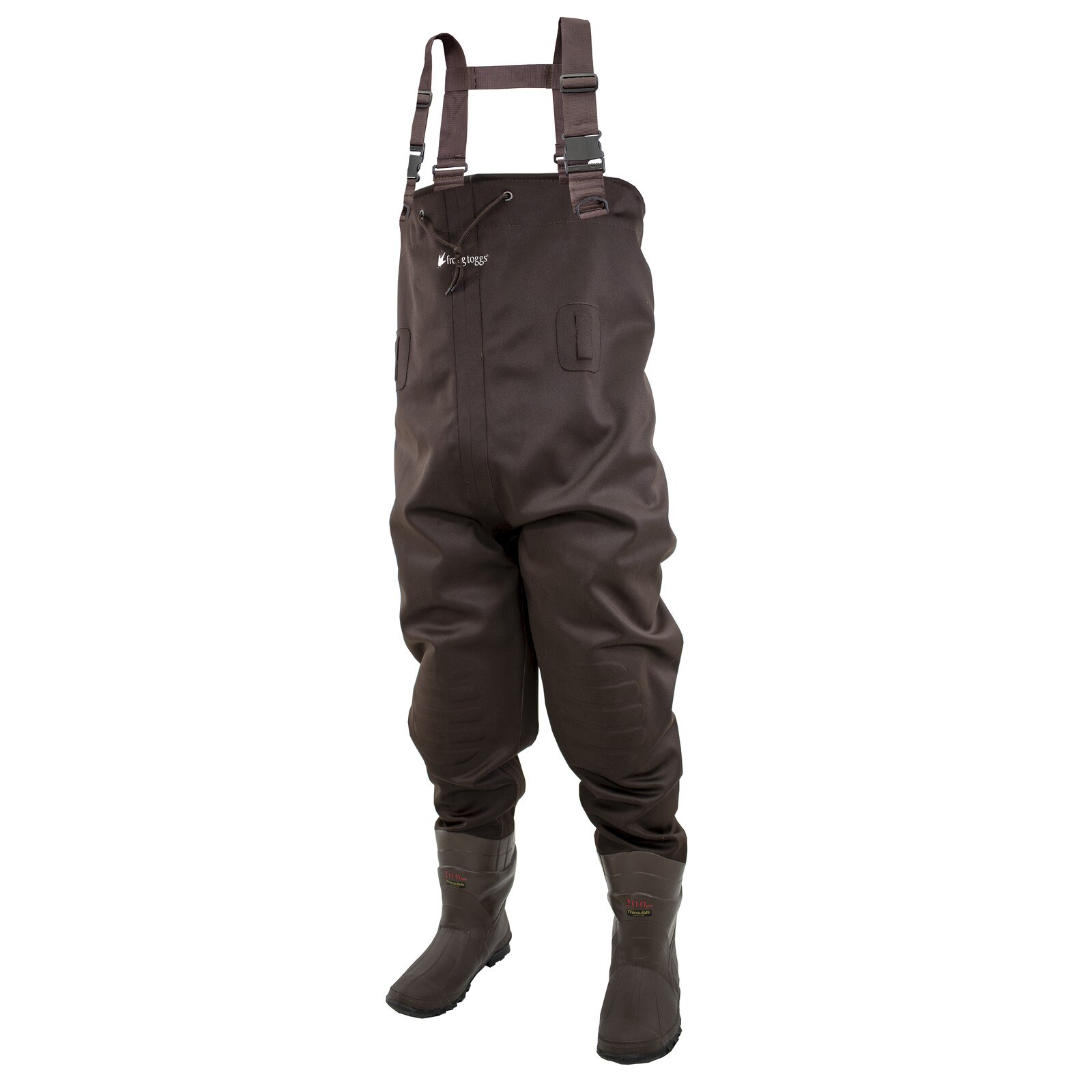 Frogg Toggs Cascades Elite Chest Wader - Lug Sole, Brown, 7