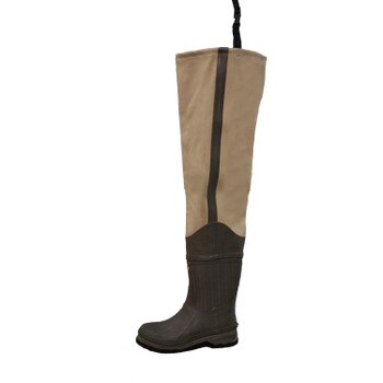 Bull Frogg™ 3-Ply Canvas Felt Bootfoot Hip Wader | Khaki