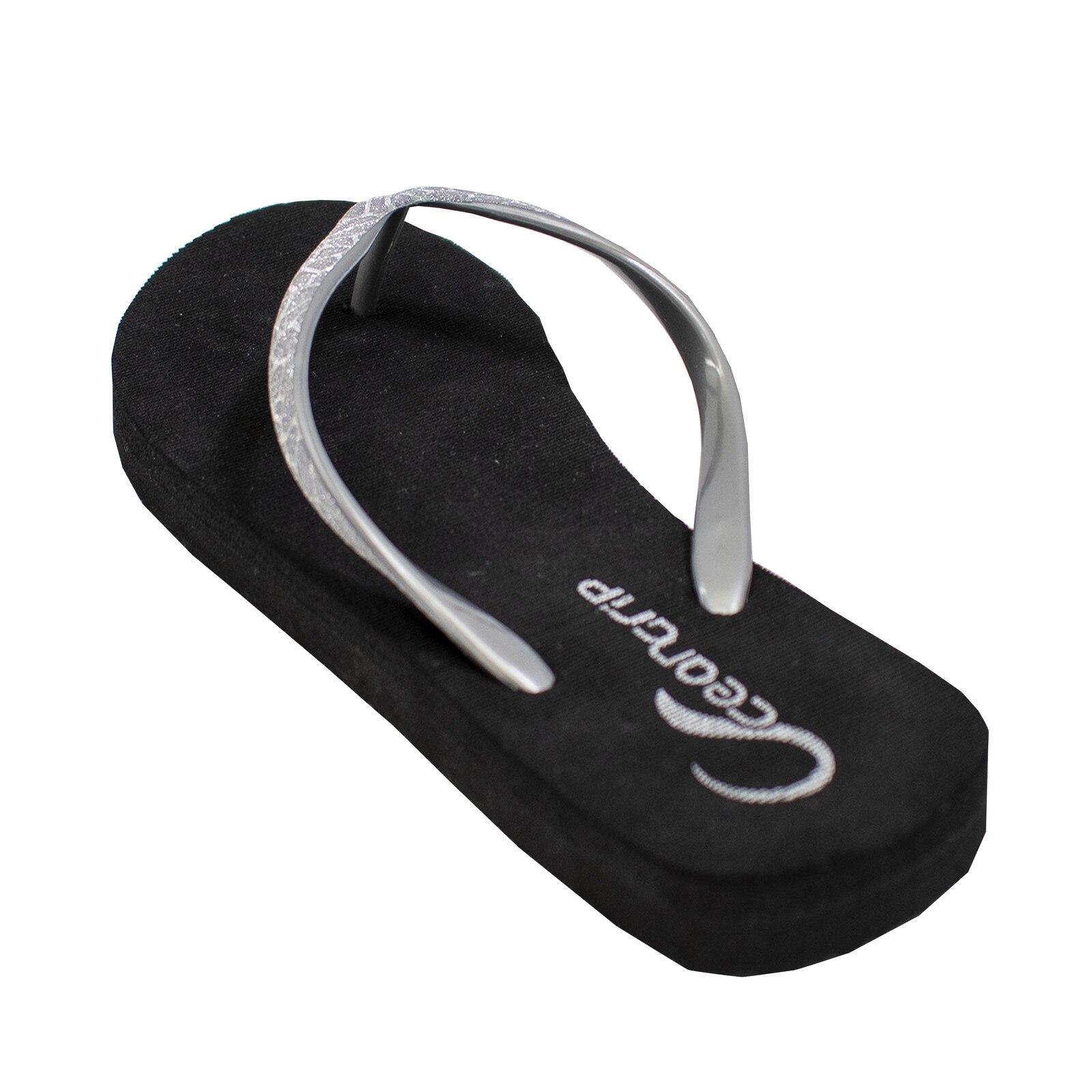 OceanGrip Glitter Sandal Black